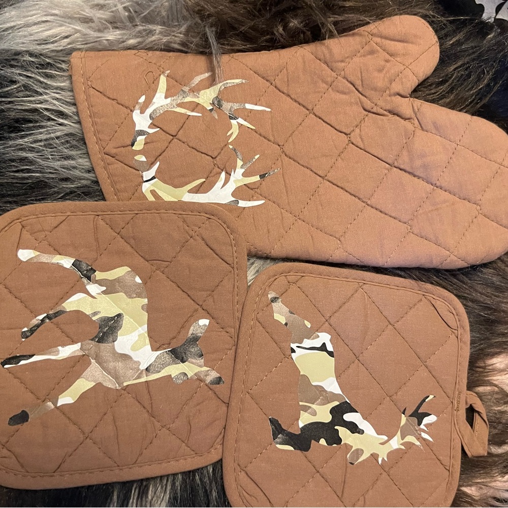 Kitchen Hunting Camo Potholder Set